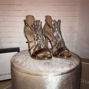 Crystal heels